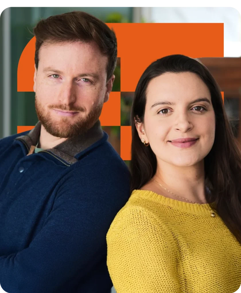 André e Louise, fundadores